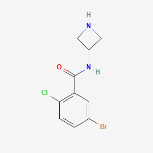 N-(azetidin-3-yl)-5-bromo-2-chlorobenzamide
