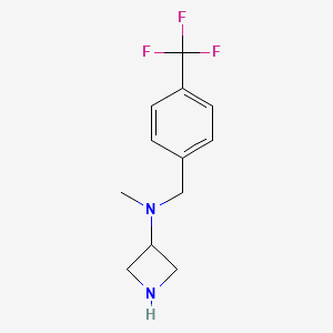 N-methyl-N-(4-(trifluoromethyl)benzyl)azetidin-3-amine