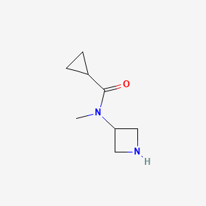 N-(azetidin-3-yl)-N-methylcyclopropanecarboxamide