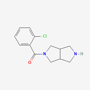 (2-Chlorophenyl)(hexahydropyrrolo[3,4-c]pyrrol-2(1H)-yl)methanone