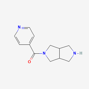 (Hexahydropyrrolo[3,4-c]pyrrol-2(1H)-yl)(pyridin-4-yl)methanone