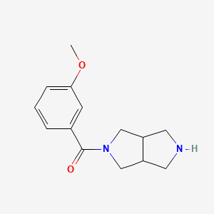 (Hexahydropyrrolo[3,4-c]pyrrol-2(1H)-yl)(3-methoxyphenyl)methanone