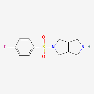 2-(4-Fluorophenylsulfonyl)octahydropyrrolo[3,4-c]pyrrole