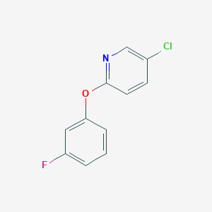 5-Chloro-2-(3-fluorophenoxy)pyridine