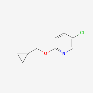 5-Chloro-2-(cyclopropylmethoxy)pyridine