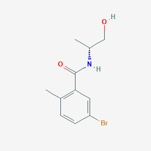 5-Bromo-N-[(2R)-1-hydroxypropan-2-yl]-2-methylbenzamide