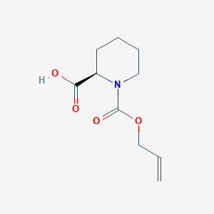 (2R)-1-[(prop-2-en-1-yloxy)carbonyl]piperidine-2-carboxylic acid
