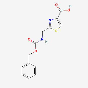 2-((((Benzyloxy)carbonyl)amino)methyl)thiazole-4-carboxylic acid