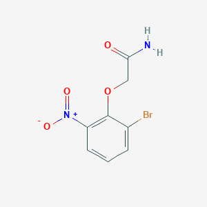 2-(2-Bromo-6-nitrophenoxy)acetamide