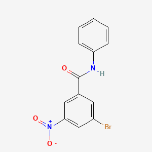 3-Bromo-5-nitro-N-phenylbenzamide