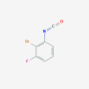 molecular formula C7H3BrFNO B7937161 2-Bromo-3-fluorophenylisocyanate 