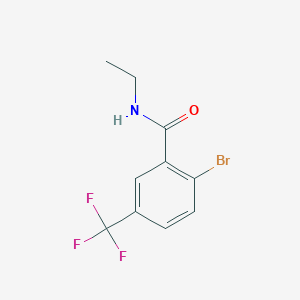 2-Bromo-N-ethyl-5-(trifluoromethyl)benzamide