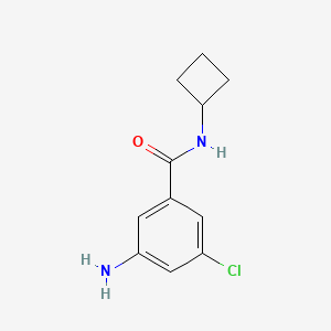 3-Amino-5-chloro-N-cyclobutylbenzamide