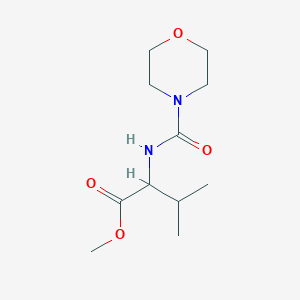 methyl N-(morpholin-4-ylcarbonyl)valinate