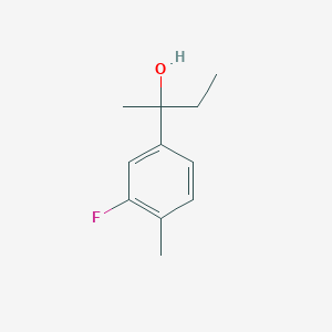 2-(3-Fluoro-4-methylphenyl)-2-butanol