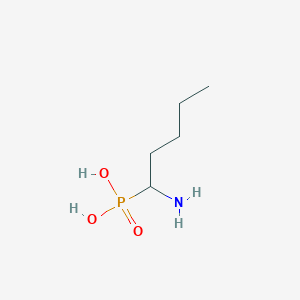 molecular formula C5H14NO3P B079377 (1-氨基戊基)膦酸 CAS No. 13138-37-9