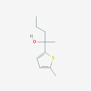 molecular formula C10H16OS B7937702 2-(5-Methyl-2-thienyl)-2-pentanol CAS No. 1443338-60-0
