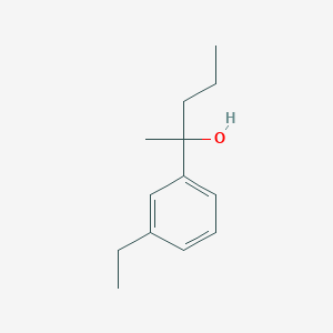 2-(3-Ethylphenyl)-2-pentanol