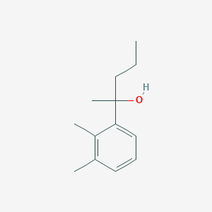 molecular formula C13H20O B7937726 2-(2,3-Dimethylphenyl)-2-pentanol 