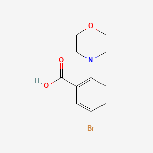 5-Bromo-2-morpholin-yl-benzoic acid