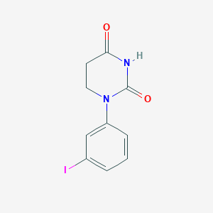 1-(3-Iodophenyl)dihydropyrimidine-2,4(1H,3H)-dione