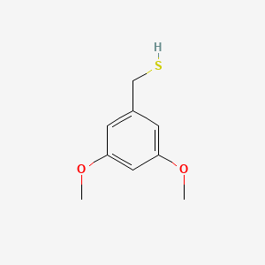 molecular formula C9H12O2S B7937946 (3,5-二甲氧基苯基)甲硫醇 