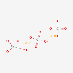 molecular formula Cr3Fe2O12 B079382 铬酸铁 CAS No. 10294-52-7