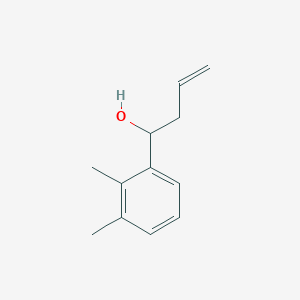 molecular formula C12H16O B7938256 4-(2,3-Dimethylphenyl)-1-buten-4-ol 