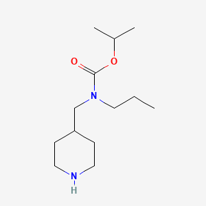 Propan-2-yl N-[(piperidin-4-yl)methyl]-N-propylcarbamate