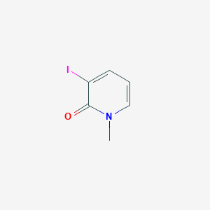 molecular formula C6H6INO B7938602 3-Iodo-1-methylpyridin-2(1H)-one 