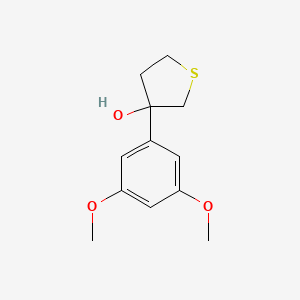 3-(3,5-Dimethoxyphenyl)thiolan-3-ol