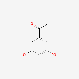 molecular formula C11H14O3 B7938696 1-(3,5-Dimethoxyphenyl)propan-1-one CAS No. 41497-31-8
