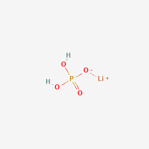 molecular formula LiH2PO4<br>H2LiO4P B079387 リン酸水素二リチウム CAS No. 13453-80-0