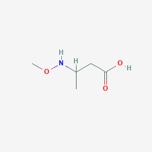 3-(Methoxyamino)butanoic acid