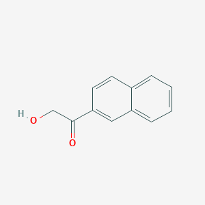 molecular formula C12H10O2 B7938860 2-羟基-1-萘-2-基-乙酮 CAS No. 49801-18-5