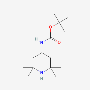 molecular formula C14H28N2O2 B7938908 1,1-Dimethylethyl N-(2,2,6,6-tetramethyl-4-piperidinyl)carbamate CAS No. 913960-68-6