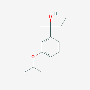 2-(3-Isopropoxyphenyl)butan-2-ol