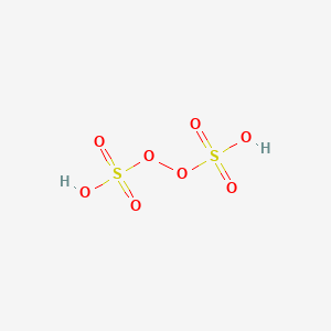 molecular formula H2S2O8<br>H2O8S2 B079392 过二硫酸 CAS No. 13445-49-3