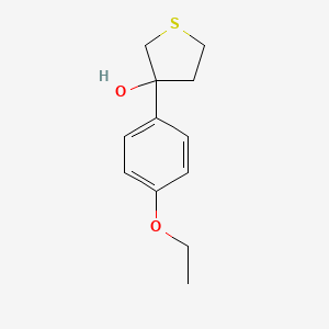 3-(4-Ethoxyphenyl)thiolan-3-ol