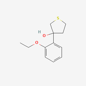 3-(2-Ethoxyphenyl)thiolan-3-ol