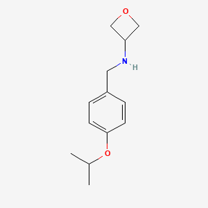 N-(4-Isopropoxybenzyl)oxetan-3-amine