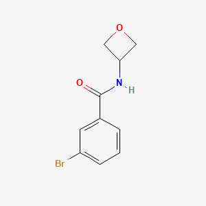 3-bromo-N-(oxetan-3-yl)benzamide