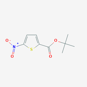 molecular formula C9H11NO4S B7939612 Tert-butyl 5-nitrothiophene-2-carboxylate CAS No. 62224-28-6