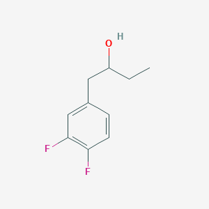 molecular formula C10H12F2O B7939666 1-(3,4-Difluorophenyl)-2-butanol 
