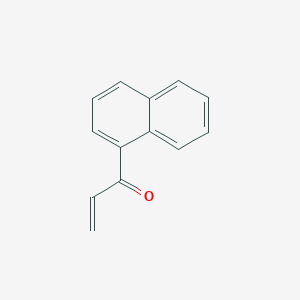 molecular formula C13H10O B7939680 1-(Naphthalen-5-YL)prop-2-EN-1-one 