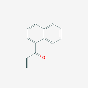 molecular formula C13H10O B7939680 1-(NAPHTHALEN-1-YL)PROP-2-EN-1-ONE 