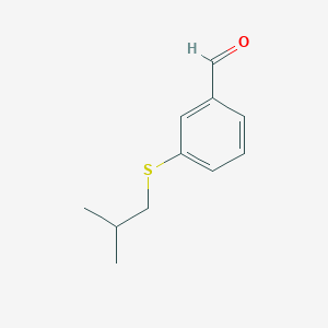 3-(Isobutylthio)benzaldehyde
