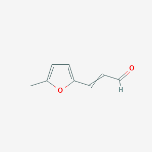 molecular formula C8H8O2 B7939695 3-(5-Methyl furyl) acrolein 