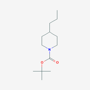 molecular formula C13H25NO2 B7939872 tert-Butyl 4-propylpiperidine-1-carboxylate 