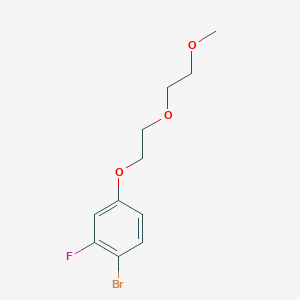 1-Bromo-2-fluoro-4-(2-(2-methoxyethoxy)ethoxy)benzene